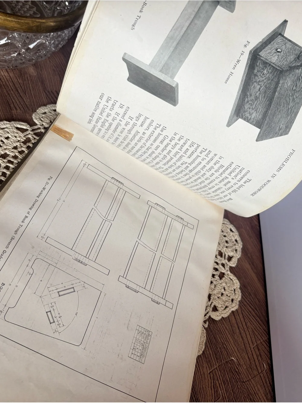 Antique Problems In Woodwork Book
